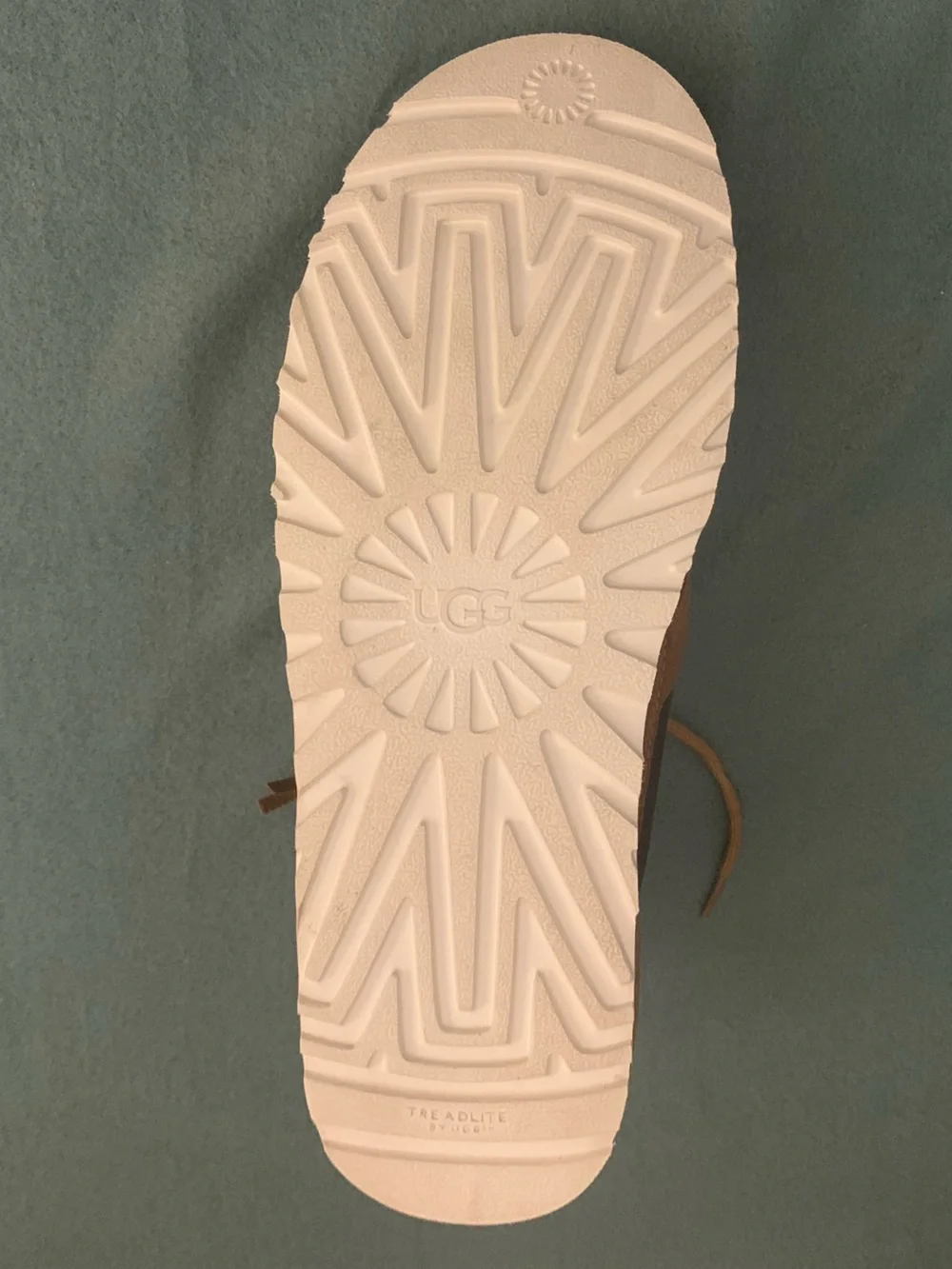 UGG Fleece Lined Leather Boots